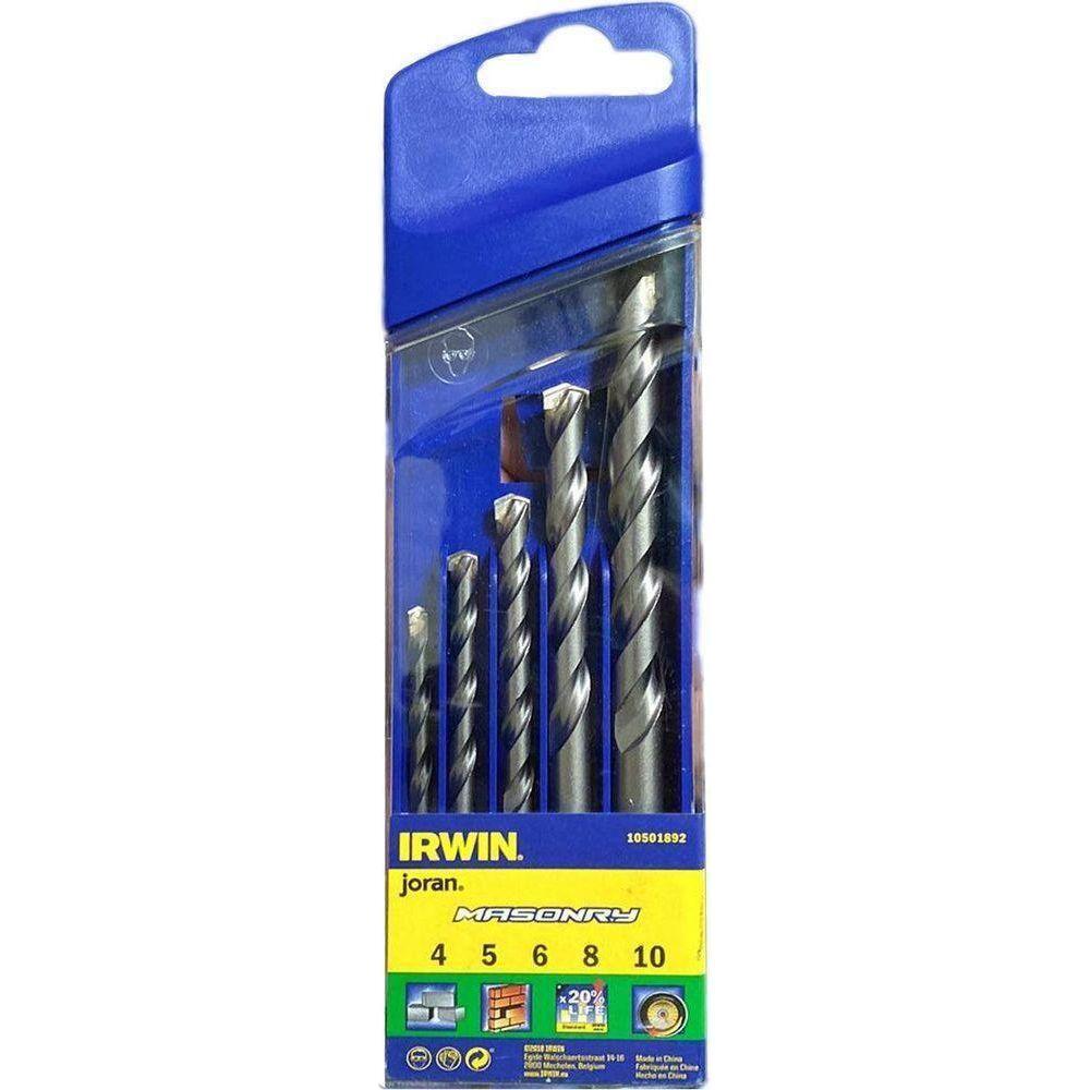 Irwin Concrete / Masonry Drill Bit Set - KHM Megatools Corp. Irwin Concrete / Masonry Drill Bit Set - KHM Megatools Corp.